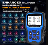 Toyota Echo Compatible ABS and SRS/Airbag & Engine Diagnostic Scanner