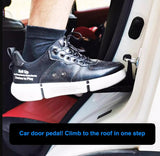 Car Door Folding Foot Step for Kia | Roof Rack Access Step with Window Breaker
