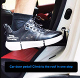Car Door Folding Foot Step for Toyota | Roof Rack Access Step with Window Breaker