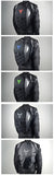 A variety of waterproof motorcycle tail bags in different colors, highlighting their versatility and appeal.