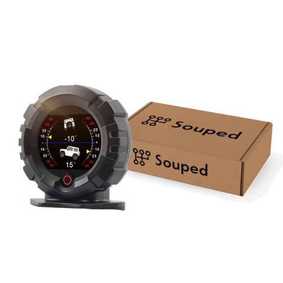 Compatible GPS Slope Meter Inclinometer for Honda - Angle, Pitch, Speed, Altitude & More