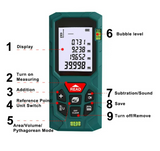 High-Precision Laser Distance Measure for Professionals / Tradies