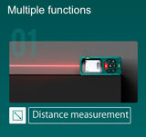 High-Precision Laser Distance Measure for Professionals / Tradies