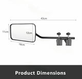 Towing Mirrors for Isuzu Vehicles – Clip-On Extension Mirrors