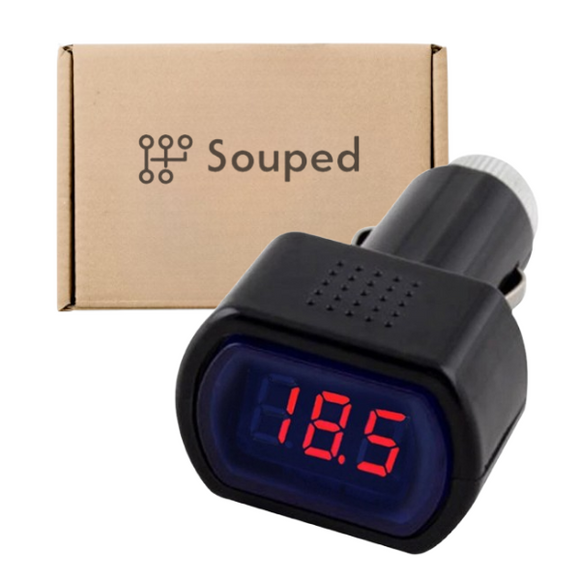 LED Voltmeter Battery Health Tester for Toyota