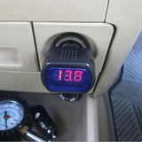 LED Voltmeter Battery Health Tester for Toyota